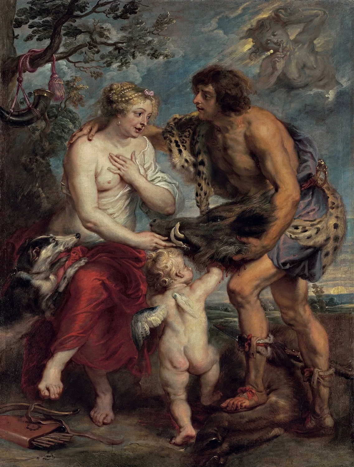 Meleagro e Atalante - Alte Pinakothek, Munich